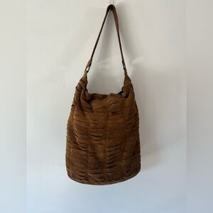Ecote Urban Outfitters Brown Slouchy Suede Boho Hoho Bag
